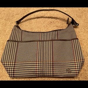 Ralph Lauren Brown Plaid Purse